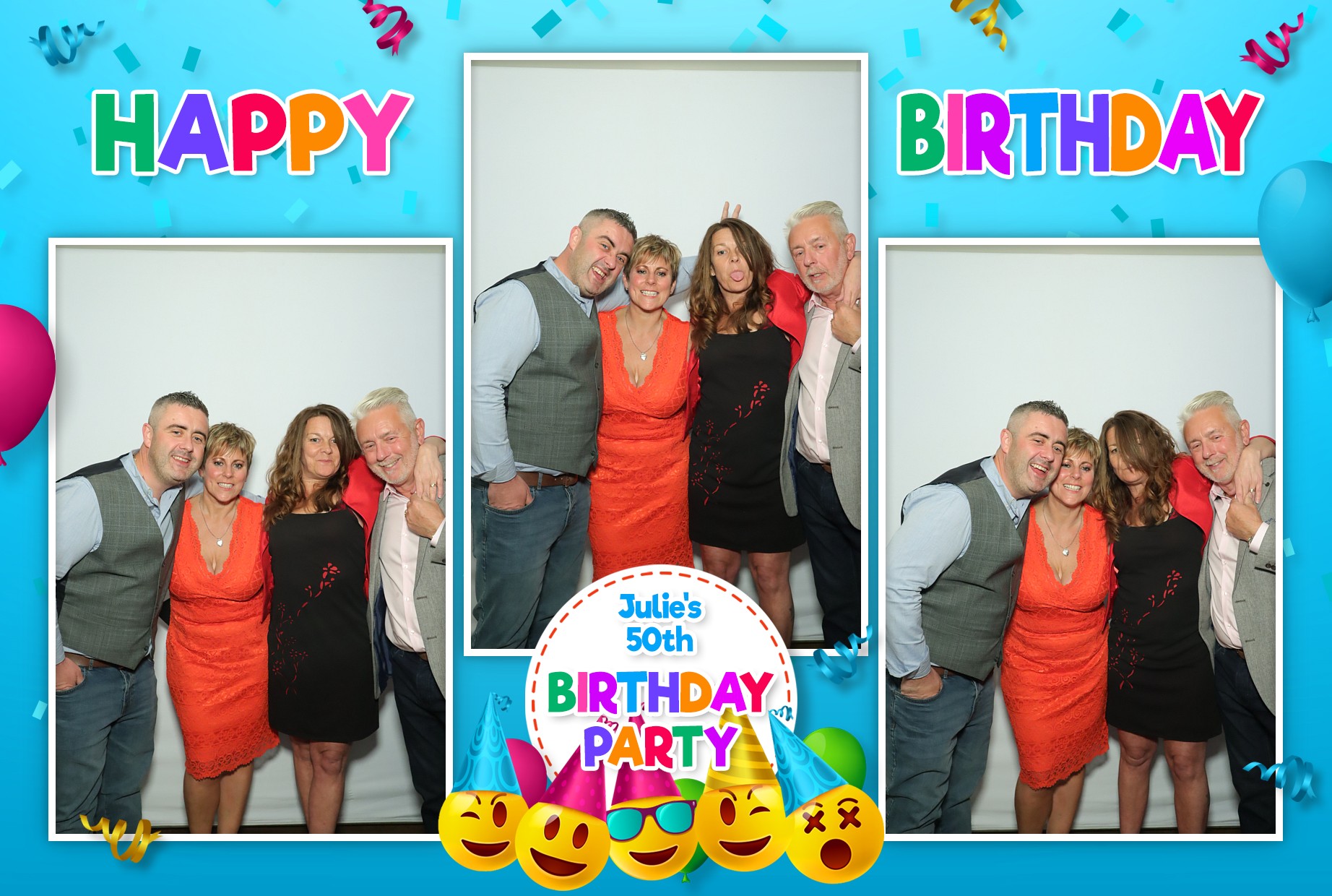 Julie's 50th Birthday | View more photos from the event at gallery.myphotoboothexperience.co.uk/u/MyPhotoBoothExperienceLtd/Julies-50th-Birthday